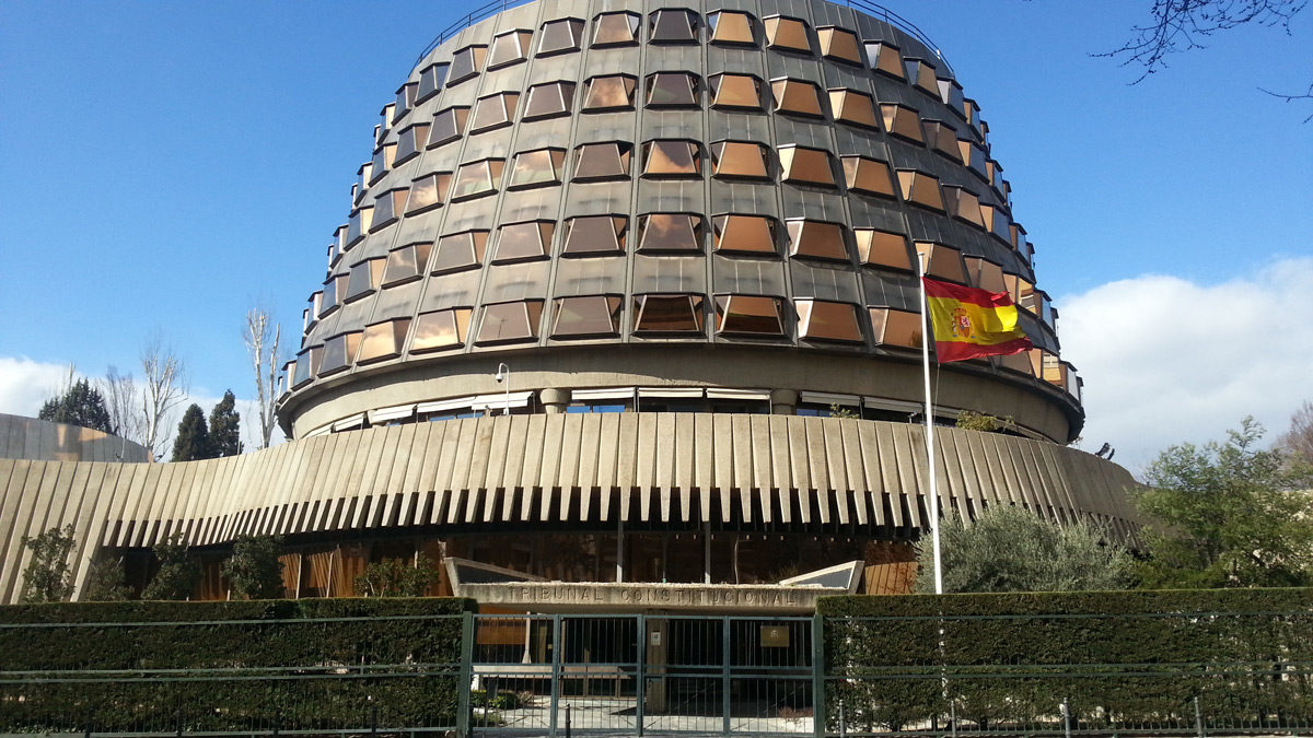 Edificio sede del Tribunal Constitucional español